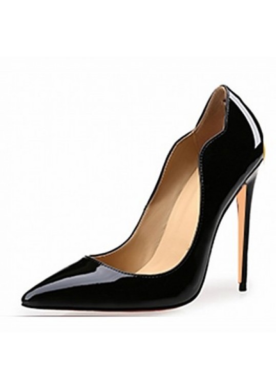 Patent Leather Spring / Summer / Fall Heels Heels Wedding / Office & Career / Party & Evening / Dress / Casual