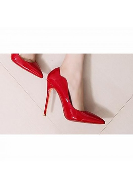 Patent Leather Spring / Summer / Fall Heels Heels Wedding / Office & Career / Party & Evening / Dress / Casual