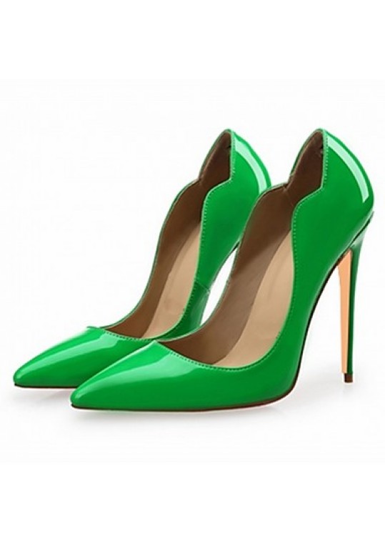 Patent Leather Spring / Summer / Fall Heels Heels Wedding / Office & Career / Party & Evening / Dress / Casual