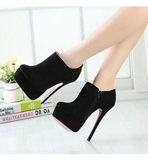 Women's Shoes 16CM Heel Height Sexy Round Toe Stiletto Heel Pumps Party Shoes More Colors available