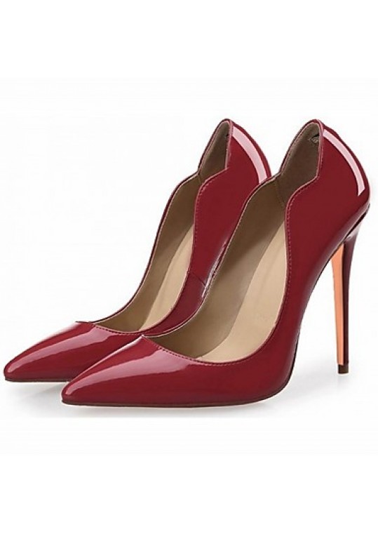 Patent Leather Spring / Summer / Fall Heels Heels Wedding / Office & Career / Party & Evening / Dress / Casual